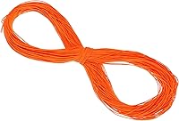 Vista 108 de PATIKIL Cuerda elástica elástica de 109 yardas (328.1 ft), cuerda elástica pesada de 0.059 in, albaricoque para manualidades, correas de gancho