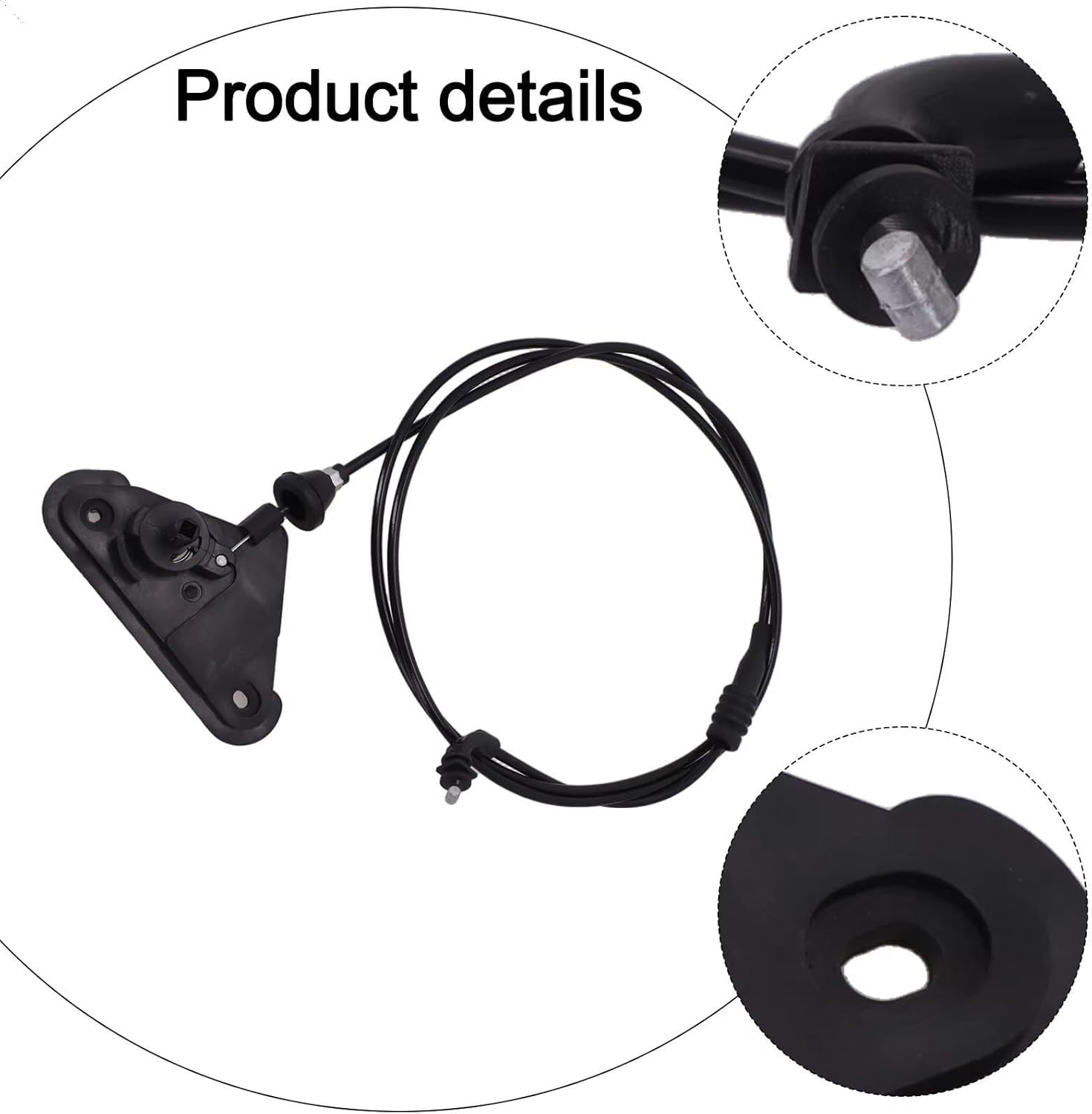 Hood Release Handle Fits for Galaxy 2006-2015 1751277 1430917 Car Engine Hood Release Cable and Bonnet Cable Handle