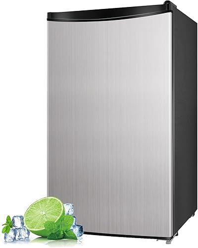 DSF MVSFR321 - Mini refrigerador compacto de 3.2 pies cúbicos con congelador, una sola puerta, ahorro de energía, bajo ruido, bajo nivel de escarcha