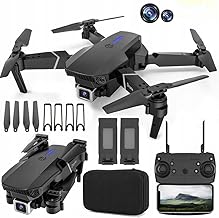 Drone with 4k Camera Foldable 1080P HD Drone with FPV Live Video, Smart Gestures Selfie, Altitude Hold, One Key Take Off/Landing, 3D Flips for Kids and Adults. A9