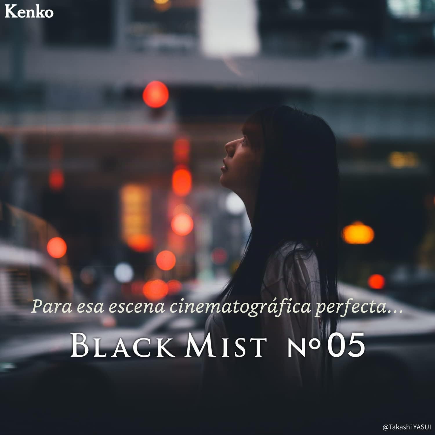 Kenko Filtros de Efectos Suaves Black Mist N°05 ø49mm, para Ajustar el Contraste y la dirección cinematográfica, Hecho en Japón