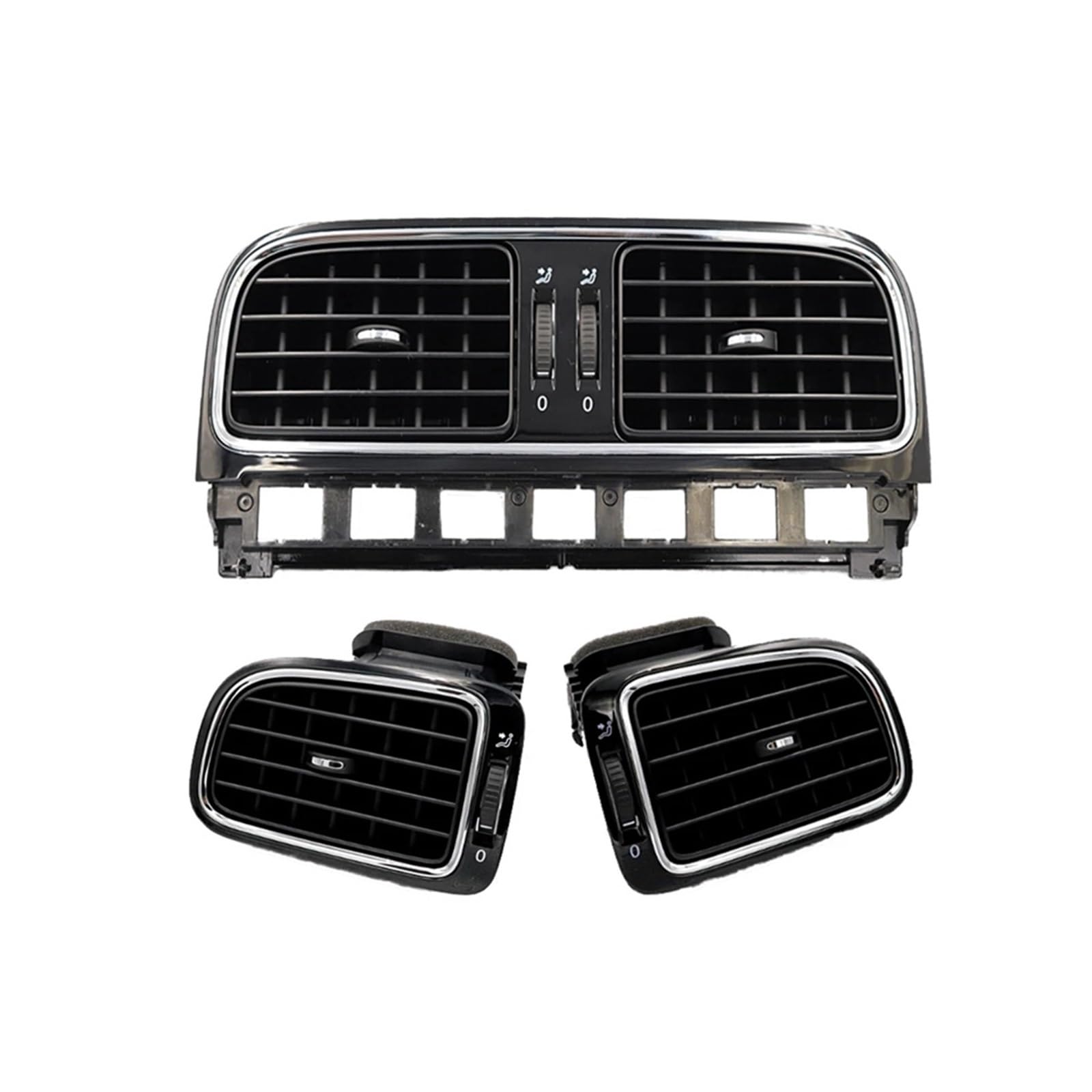 Pasuje do VW Polo 2011-2018 6RD 819 703 6RD819703 AA/C osłona grilla wentylacyjnego wylotu powietrza kachelmotor(Right Side)