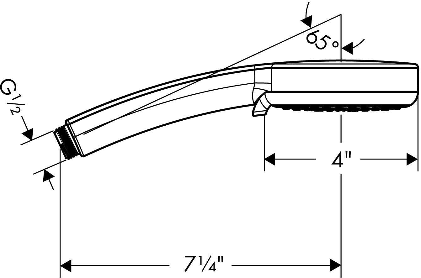 🔥 Crаzу Dеаlѕ Croma 100 Handshower E 3-Jet, 2.5 GPM