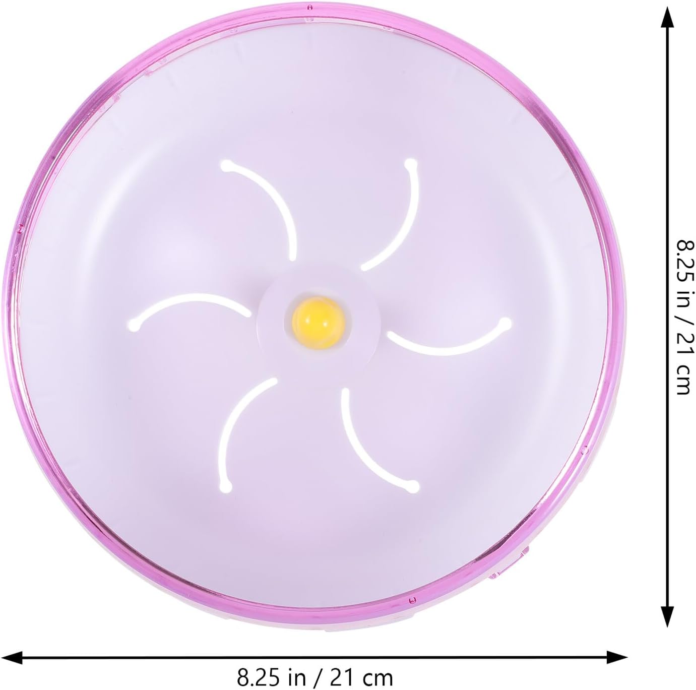 HEMOTON Silent Hamster Wheel Small Rat Exercise Wheel for Hamsters Guinea Pigs and Chinchillas Quiet Pet Accessory for Small Animals