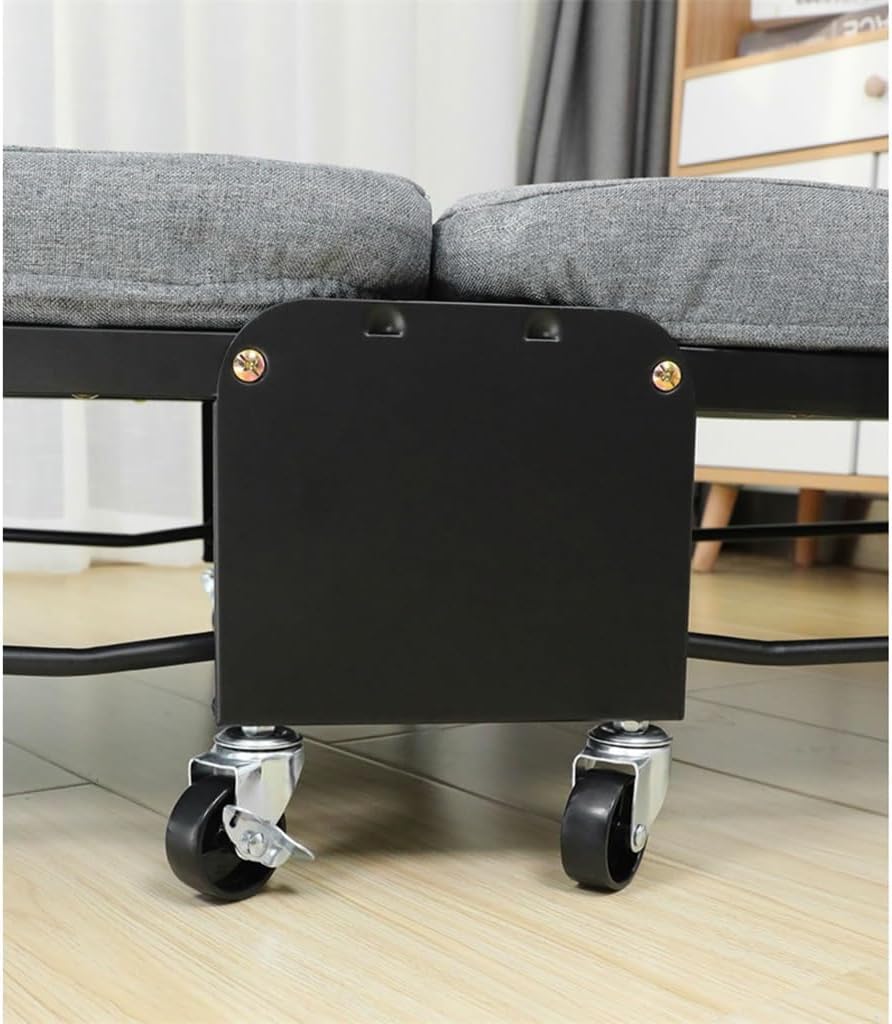 Folding Bed Single Office Lunch Break Nap Bed Home Recliner Adult Beds(60cm)