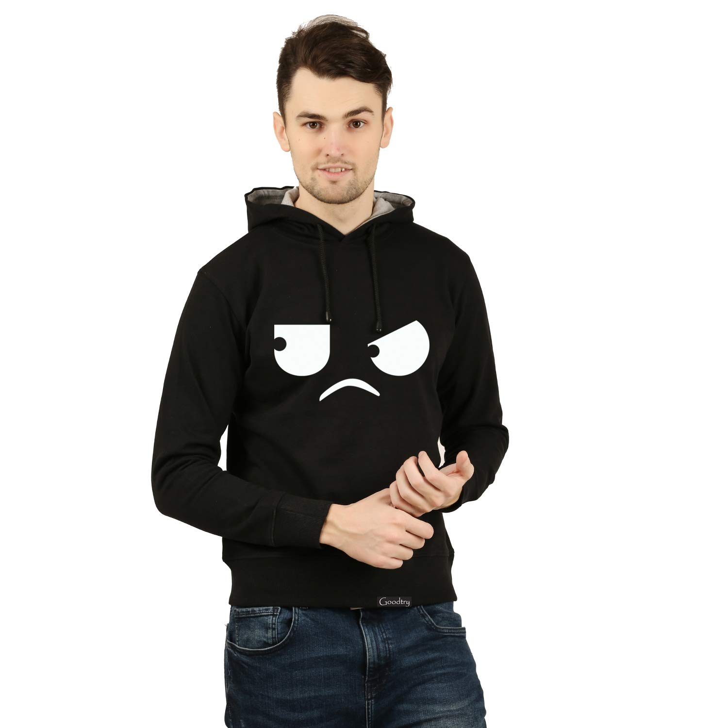 Goodtry GMen's Cotton Hooded Hoodie