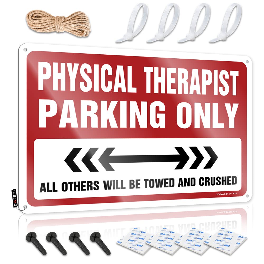 Physical Therapist Parking Only Faded Bathroom Sets - Funny Wall Art Accessory Hanging Wall Decor(30X40CM)