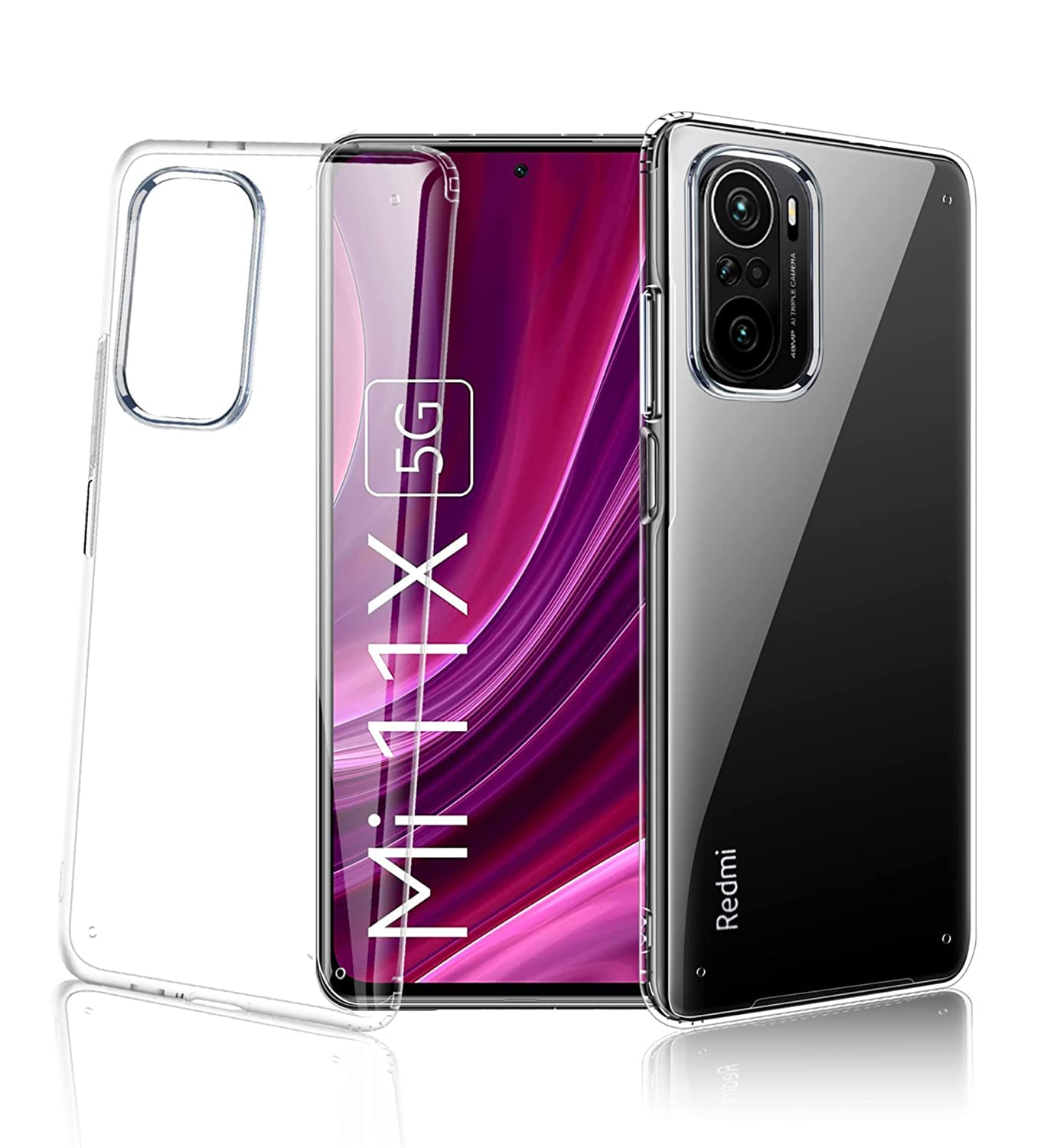 AA19 Silicone Back Cover for Mi 11X 5G (Transparent | Crystal Clear | Soft Flexible) (B0B6RDV6YF) Amazon Price History, Amazon Price Tracker