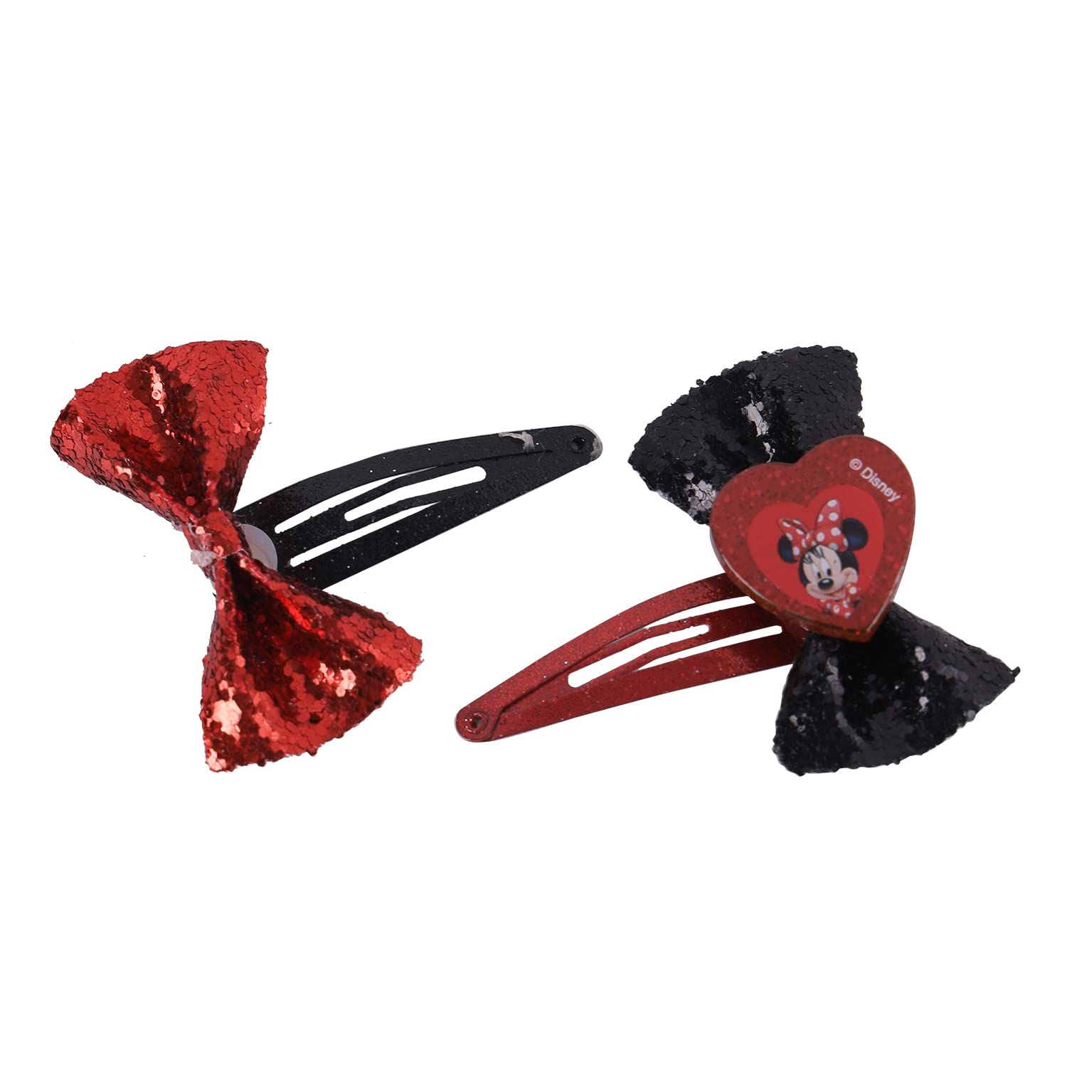 Minnie Mouse Pack of 2 Red Clips for Kids