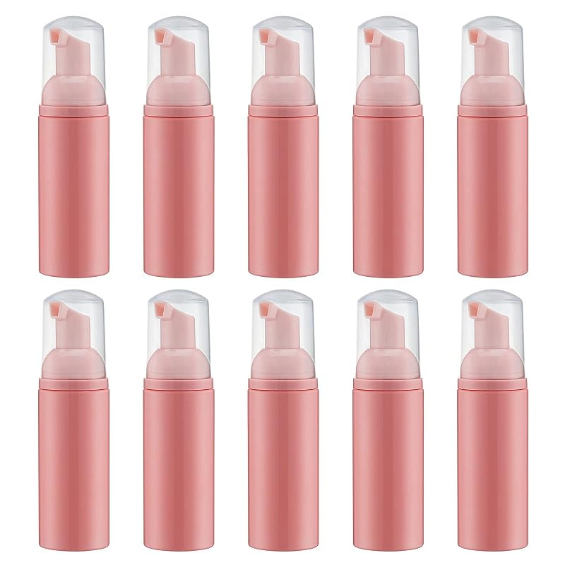 Frasco Espumador Recarregável de Viagem Tekson 60 mL, Pacote com 10