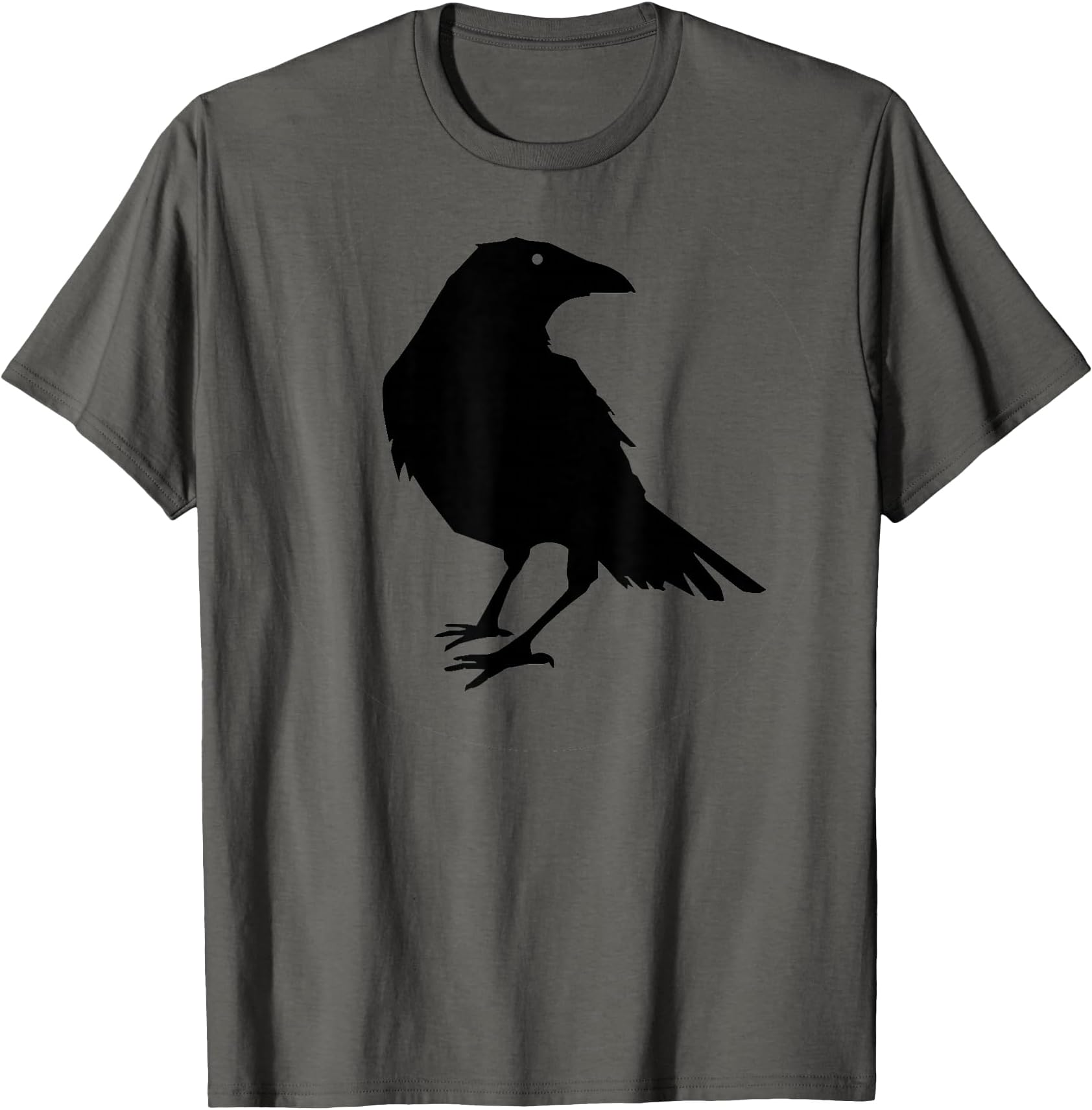 Beautiful Black Crow Raven Bird Silhouette T-Shirt T-Shirt
