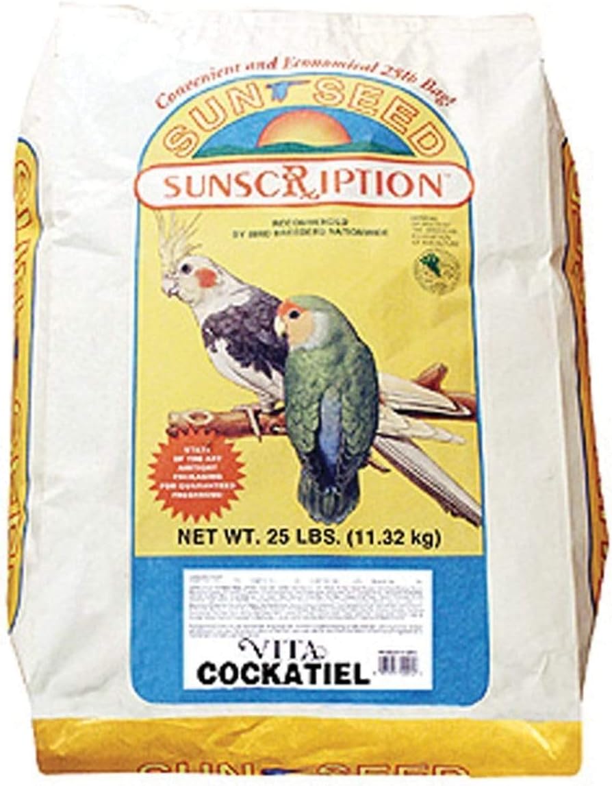 Sunseed Company Cockatiel Vita-Mix 25lb