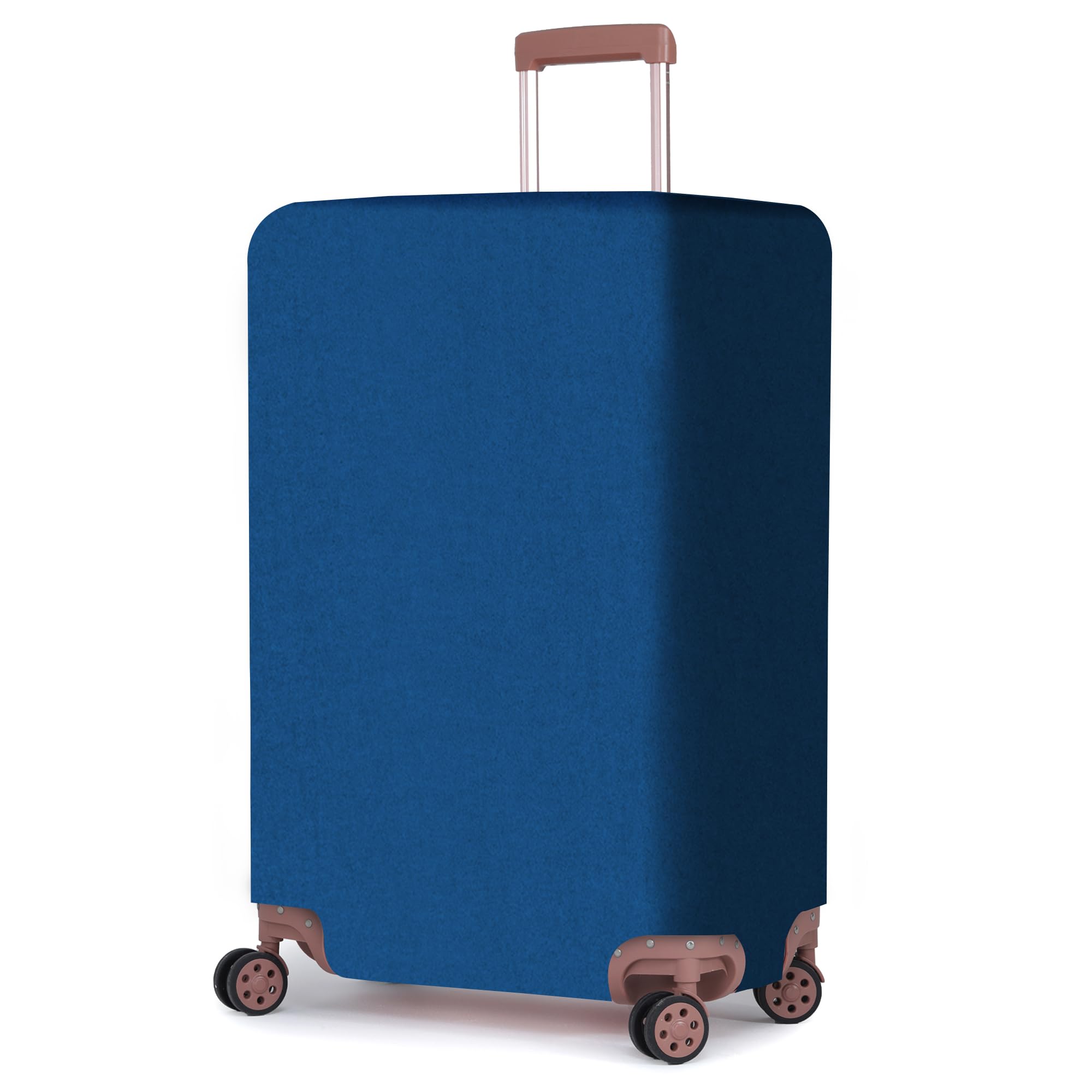 ACEPACK Polyester Fabric Stretchable & Washable Protective Luggage Cover Fits Large Check in Size 75 cms - 80 cms & 28" for Hard/Soft Luggage Suitcase (Solid Teal)