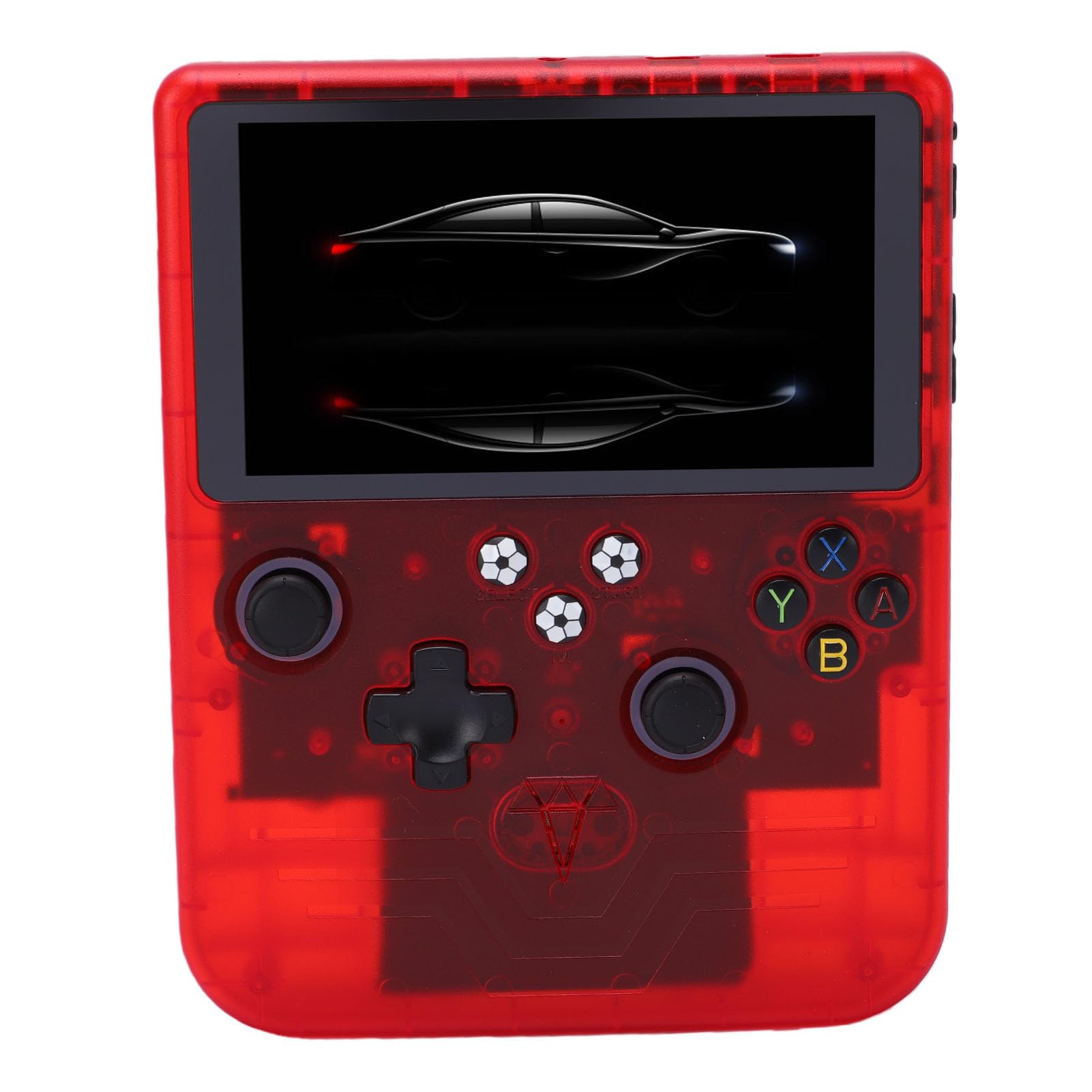 Wakects Console di Gioco Portatile, Console di Gioco retrò con Schermo HD da 6 Pollici, Doppi Joystick RGB, Memoria da 128 GB, Batteria da 6000 MAh, Dispositivo di Portatile per Viaggi e in Famiglia