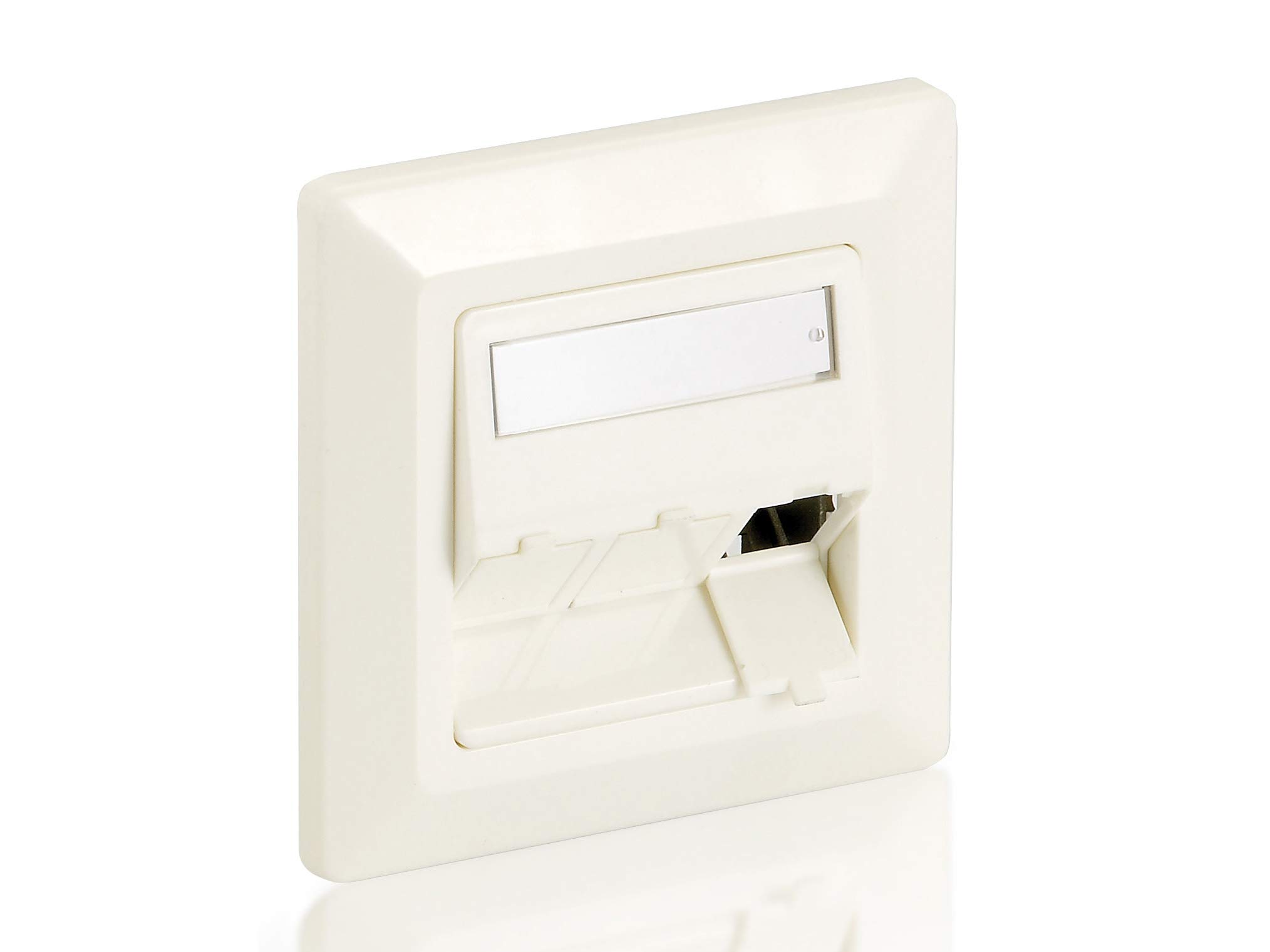 Equip 3-Port Abdeckplatte für Keystone Jack – Pure White
