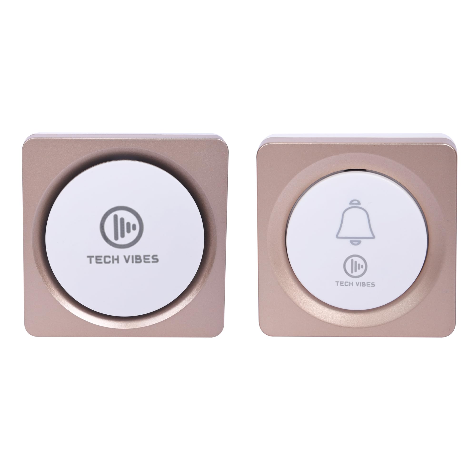 Tech Vibes Wireless Door Bell Kits for Home and Calling Bell for Office Use, 200 Meter Operating Range with 38 Chimes, LED Light, 4 Level Volume and 1 Receiver & 1 Push Button Transmitter (B0CXLVZQ26) Amazon Price History, Amazon Price Tracker
