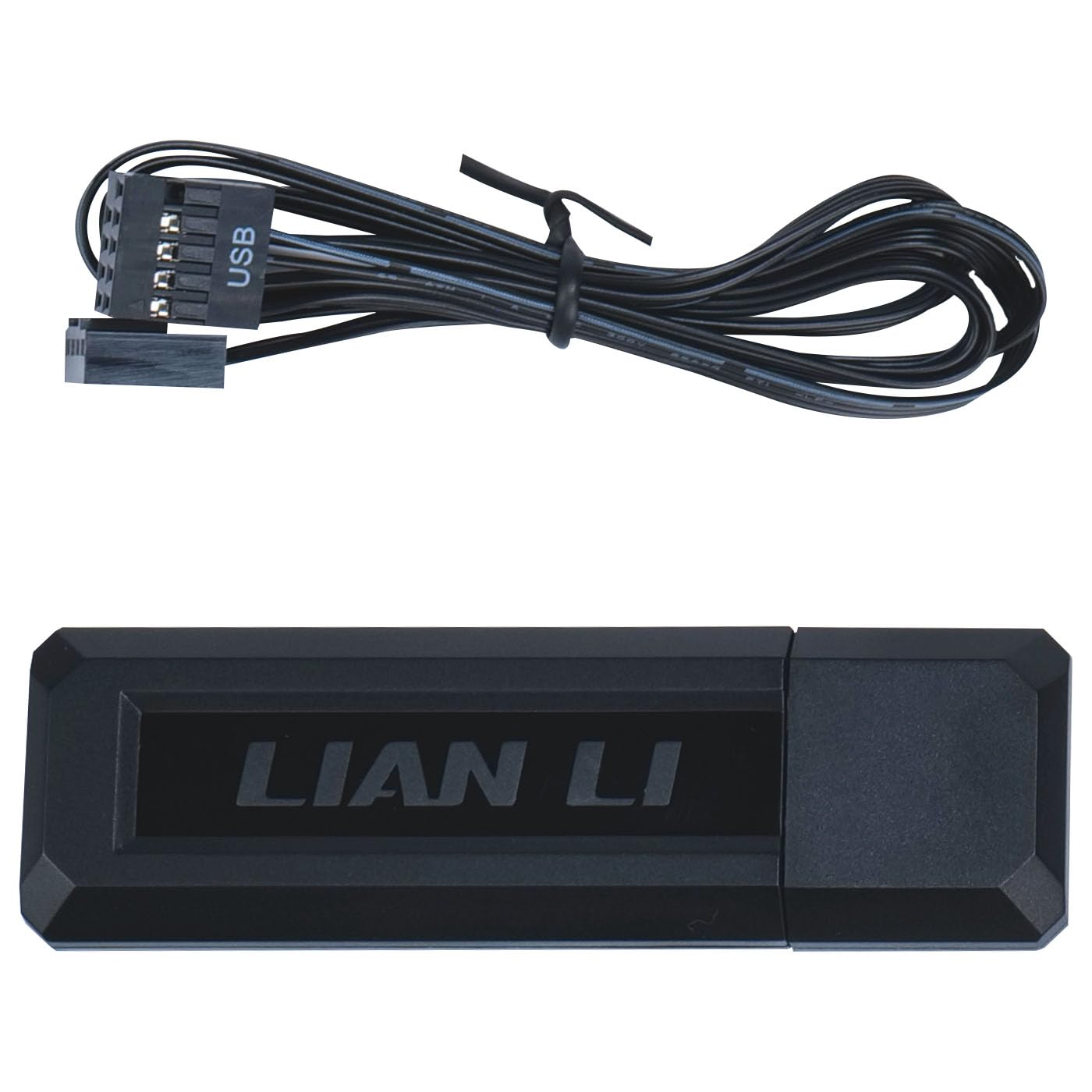 Lian Li UNI FAN CL Wireless Reverse Blade 120mm ARGB PWM Lüfter Schwarz (3er Pack mit Controller) | Leistungsstarke Kühlung – für Gehäuse & Radiator