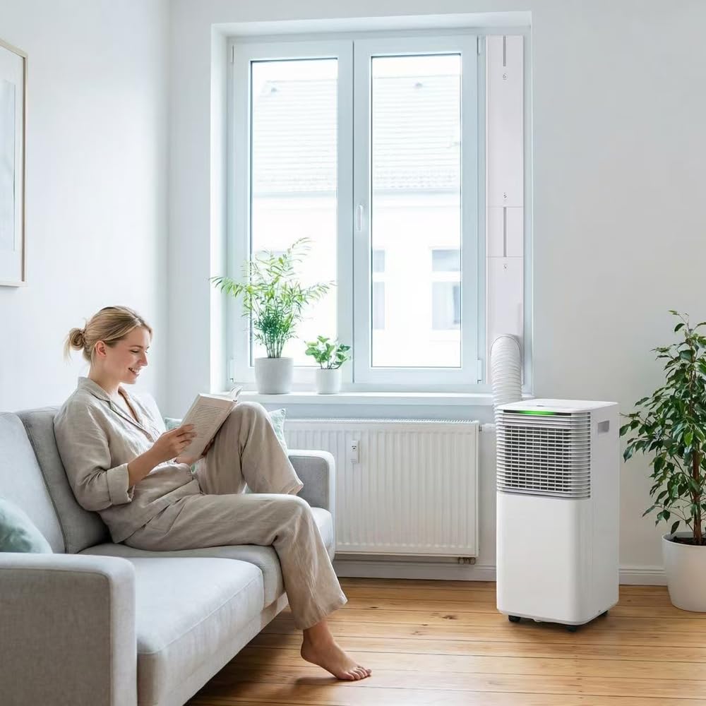 Joint de fenêtre en PVC pour climatisation mobile, 4 pièces, étanchéité, tuyau d'évacuation 150 mm