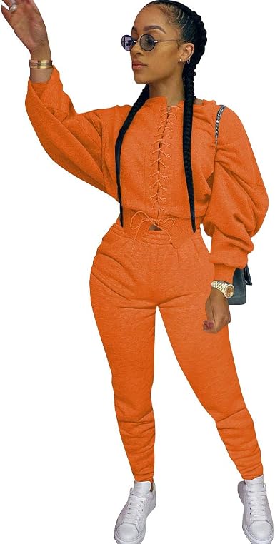 TOPSRANI Women 2 Piece Fall Outfits 