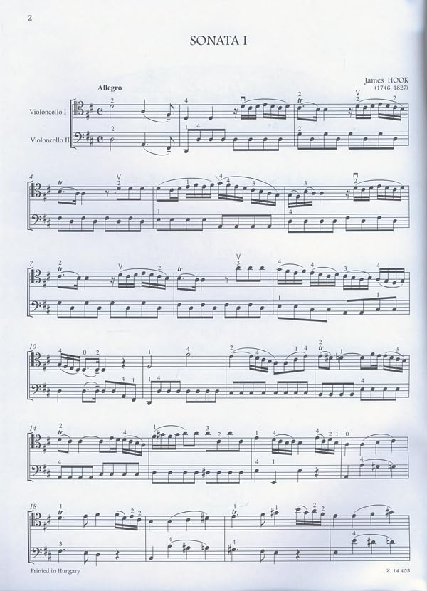 6 Sonatas for Violoncello édition de référence pour l'étude du violoncelle