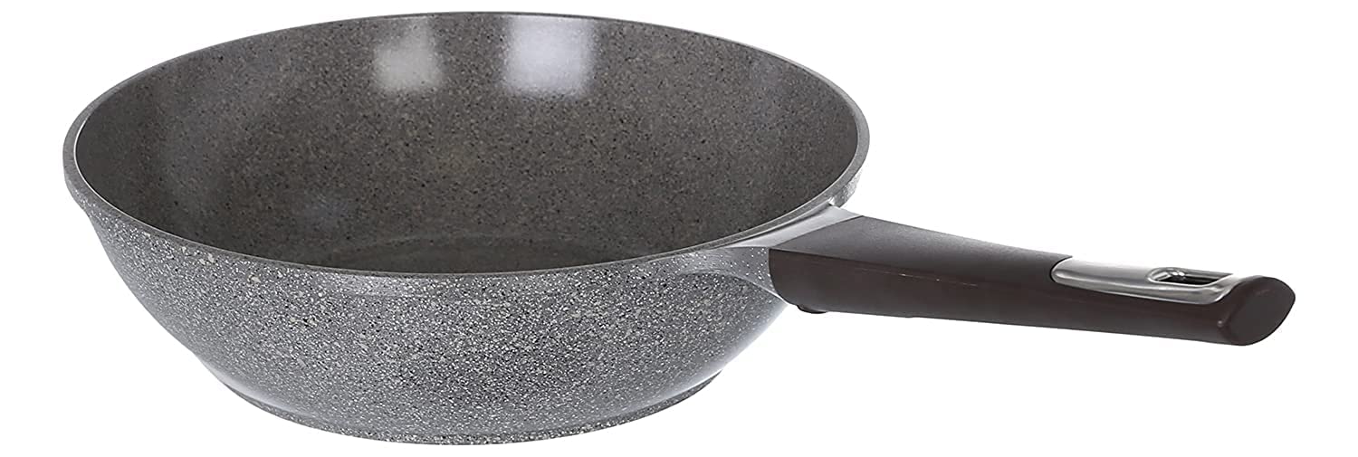 Neoflam1632/T.Gm Ceramic Frying Pan, 26 Cm – Grey