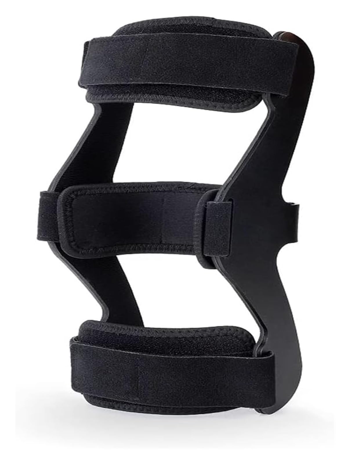 Rodillera para hiperextensión, soporte ligero y ajustable para estabilidad y corrección de hiperextensión, cómodo inmovilizador