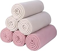 Vista 35 de CAI TENG Mantas de Vellón Ligeras y Cálidas, Suaves y Acogedoras, Aptas para Mascotas, Manta de Vellón Sólida a Granel para Hogar, Cama, Sofá, Negro