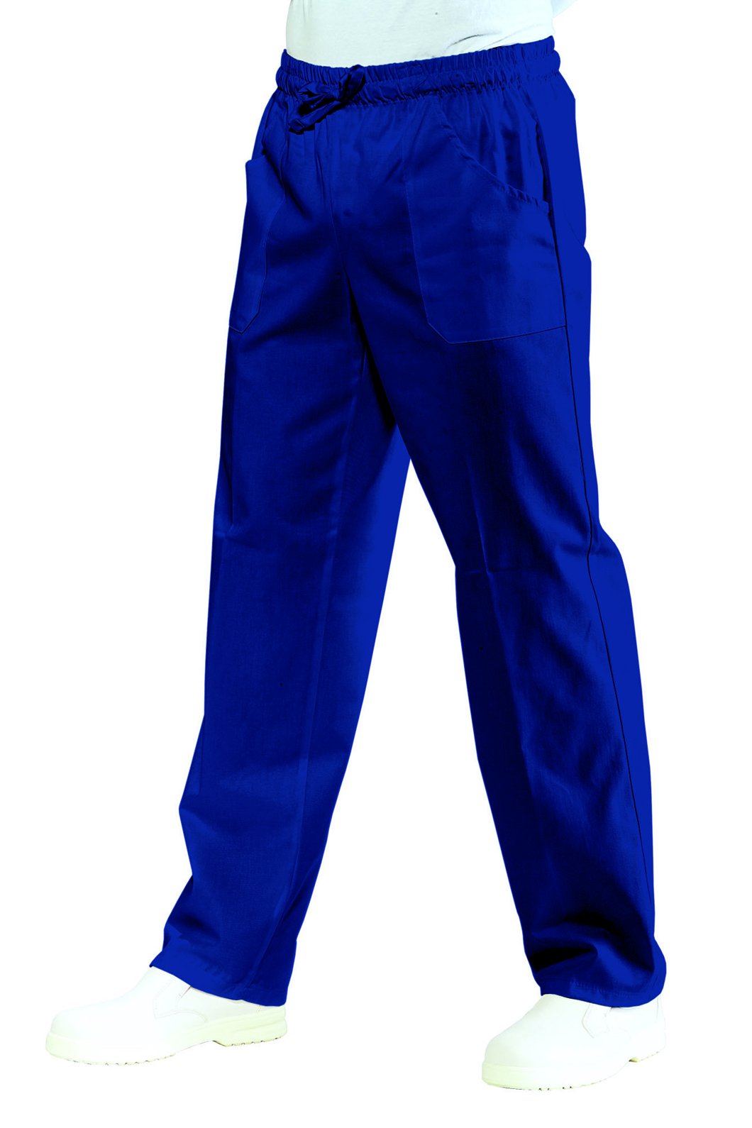 Isacco 044022 Pantalone con Elastico, Taglia XL, Blu
