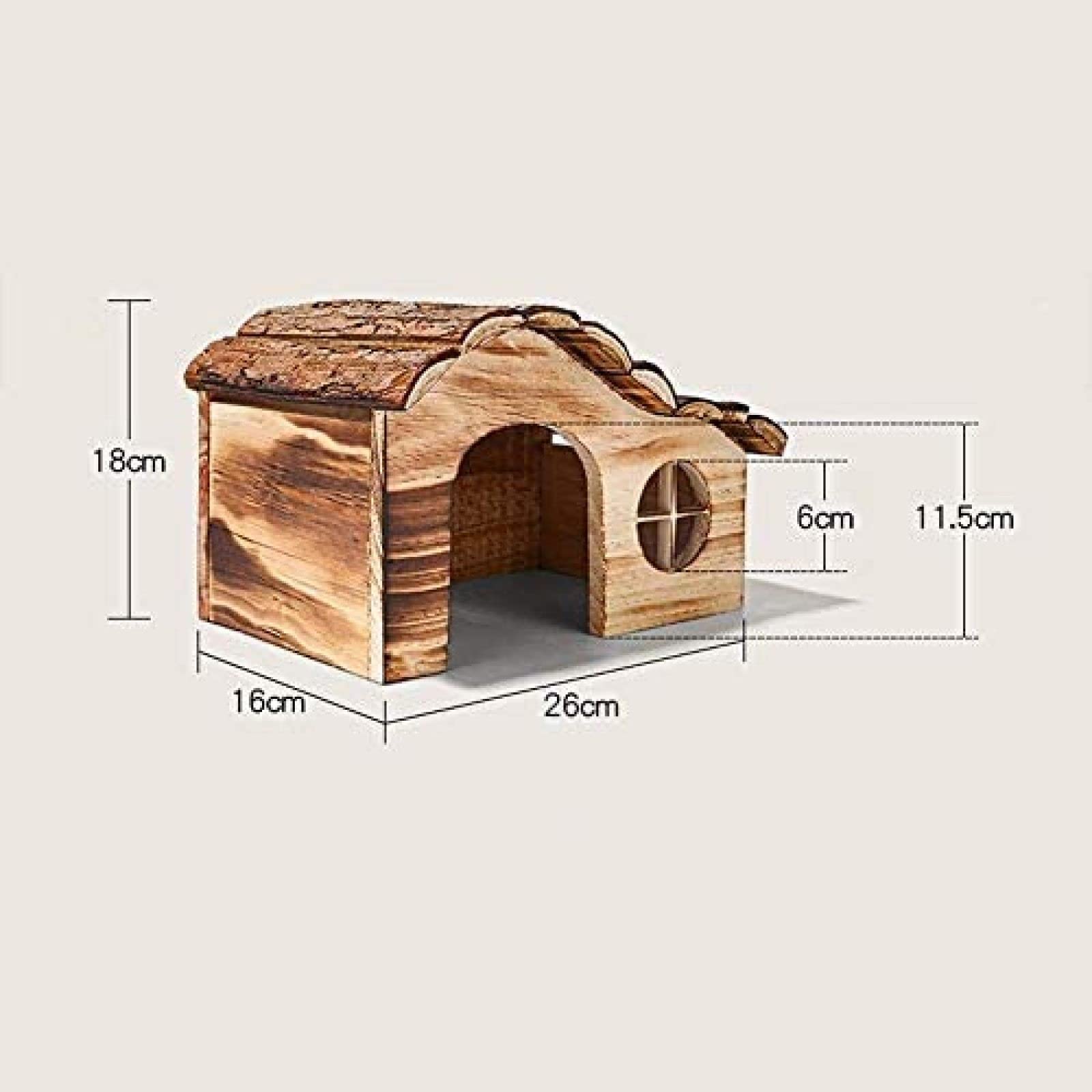 Igelhäuser für den Garten, wasserdicht, Holzwellen-Schutzbox, Igel-Futterstation, Winterschlaf, Unterschlupf, Sommer-Winter-Schlafsaal, Kleintierhaus, Igelbox, Schutz im Freien