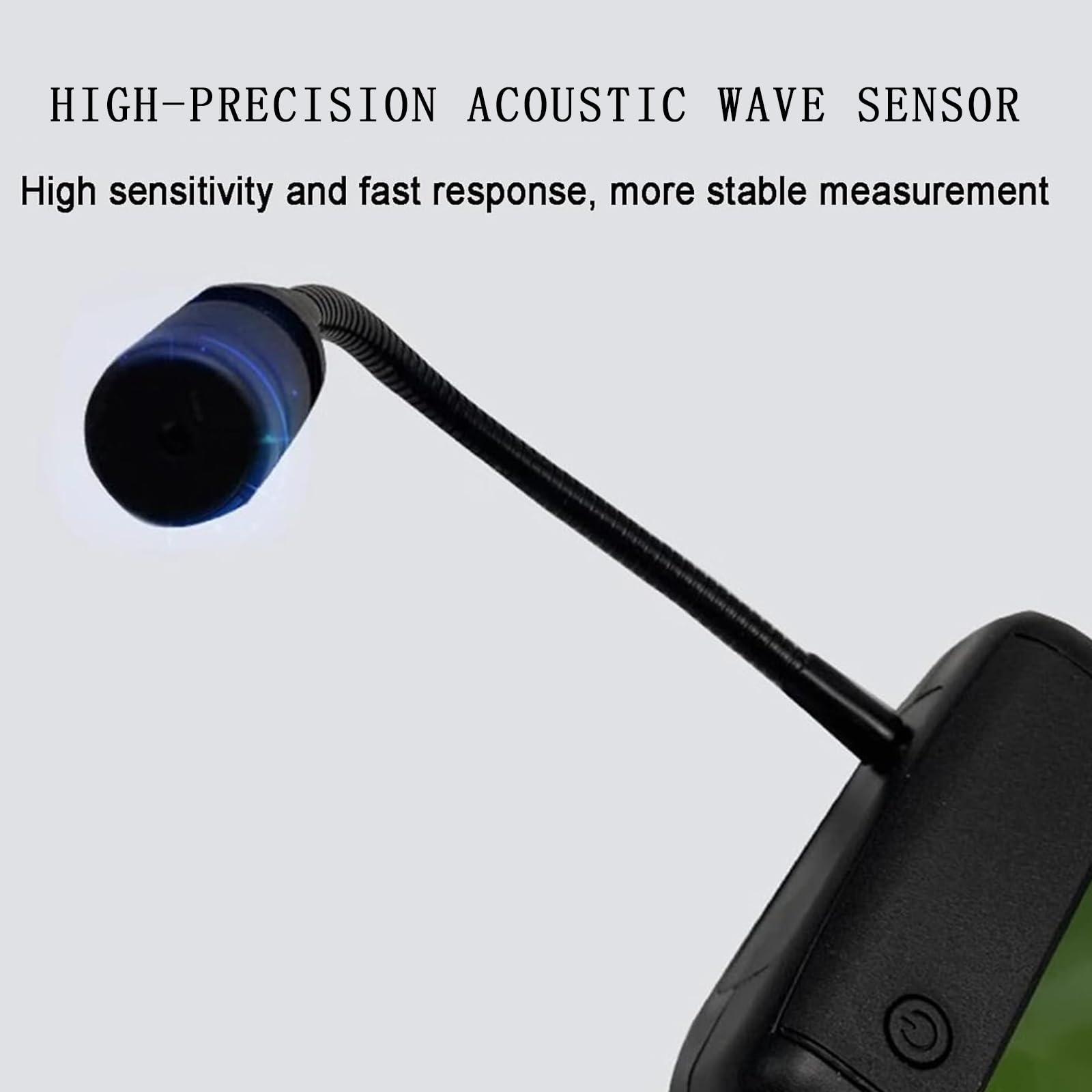 Medidor de tensión de correa, tensiómetro acústico con pantalla LCD, rango de frecuencia 10-680 Hz, almacena 20 parámetros para correas multiacanaladas, herramienta de medición precisa