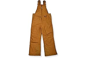 Boys Girls Unisex Waterproof Insulated Bib Overalls