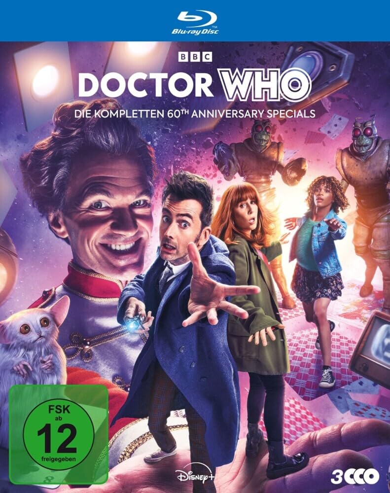 Doctor Who Especiales 60 Aniversario Completo, revive la saga en calidad de imagen física