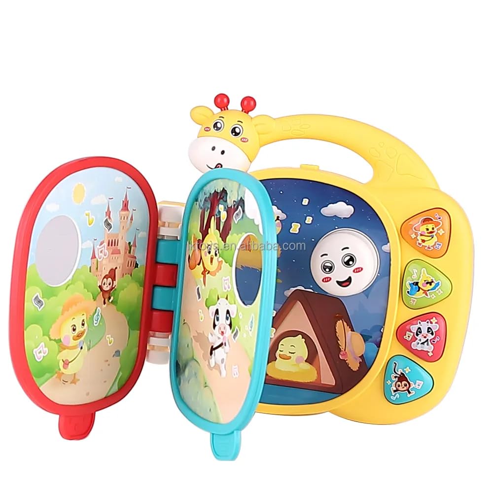 Star Impex Musical Kids Toy Storybook Rhymes Electronic Book with Lights & Songs for Kids (B0DGV2VG4V) Amazon Price History, Amazon Price Tracker