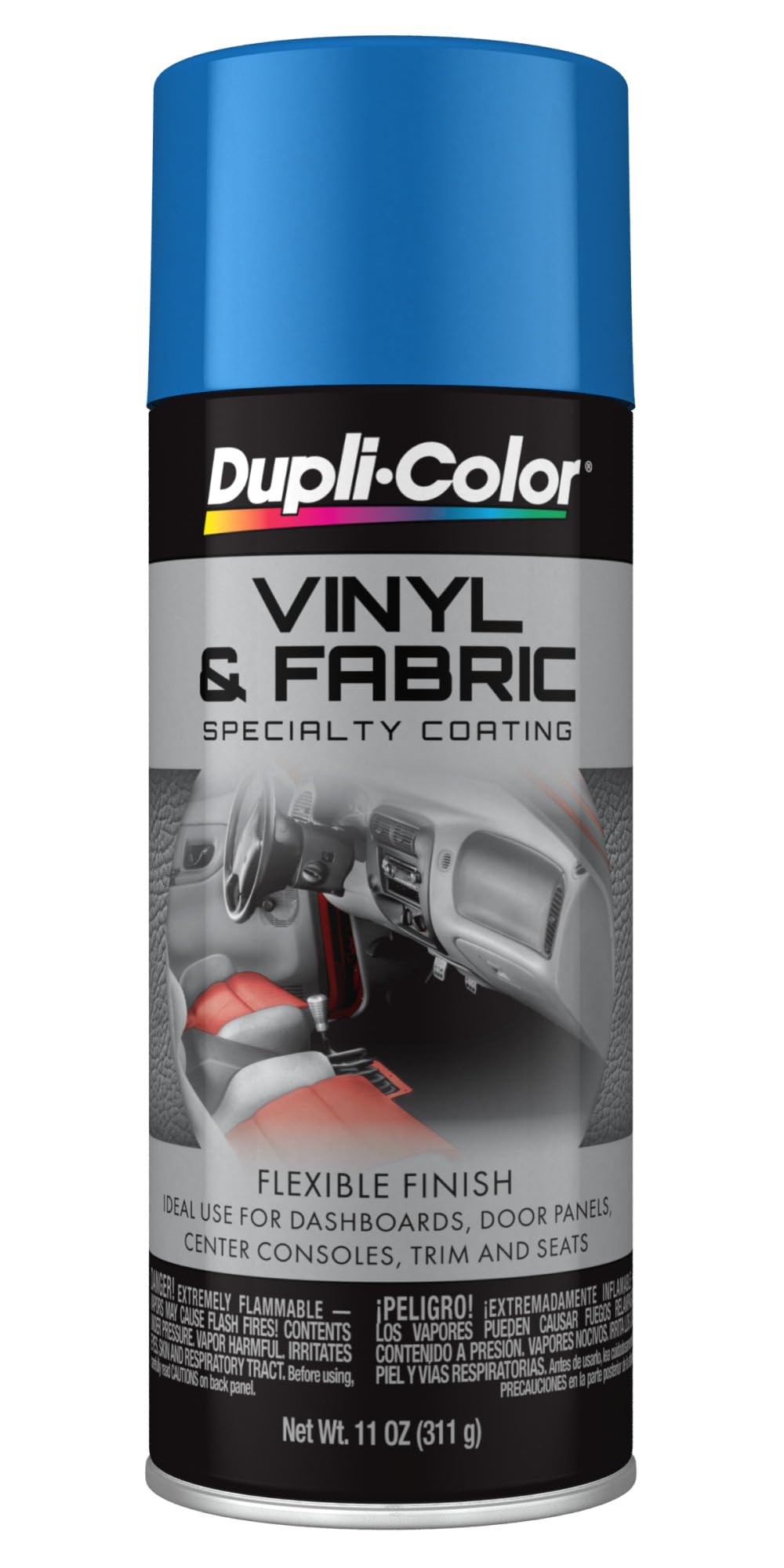 Dupli-Color Vinyl &amp; Fabric Spray, Blue, 11 oz