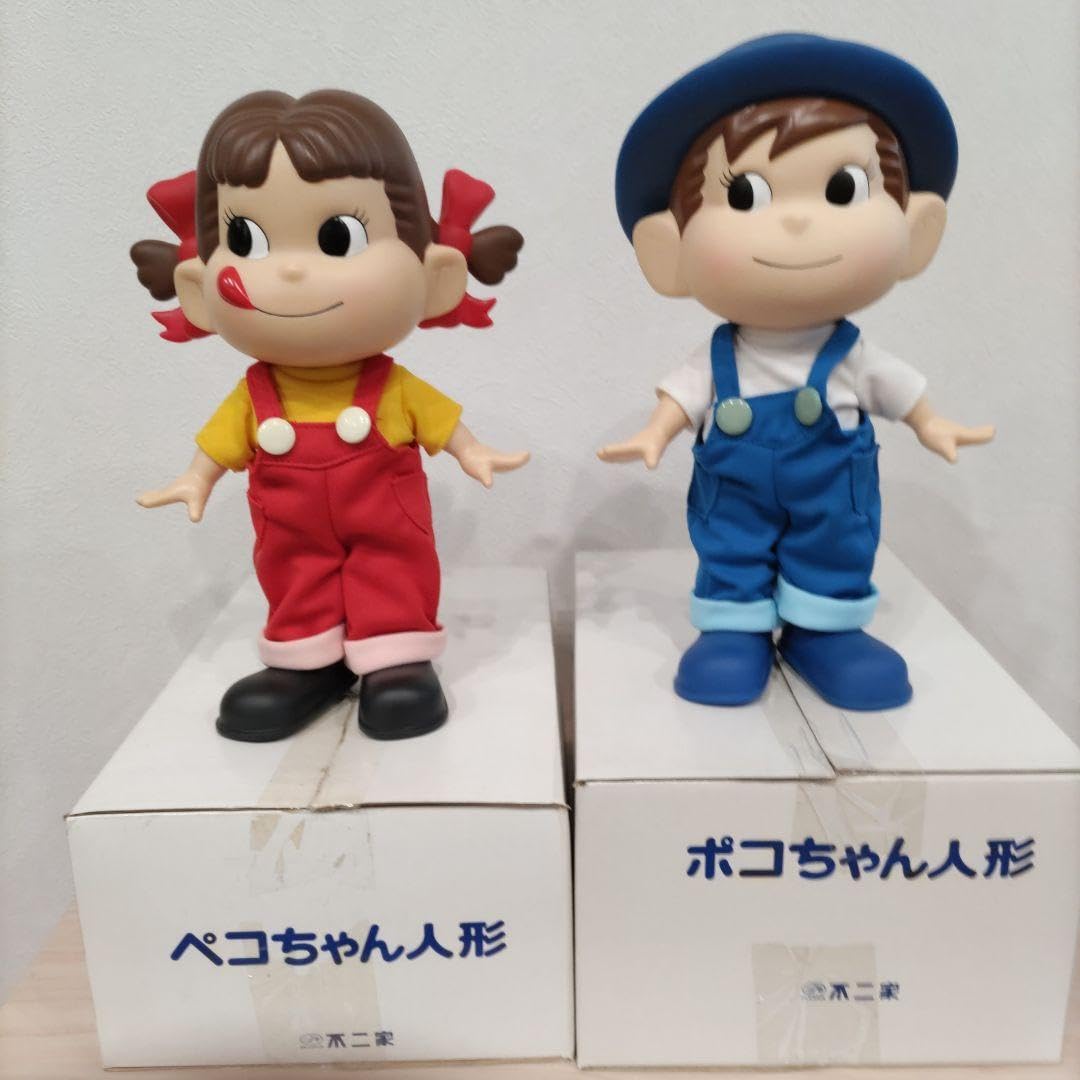 Amazon | 不二家 ペコちゃん人形 ポコちゃん人形 セット | 人形 