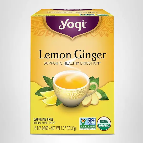 Yogi Tea Lemon Ginger Tea Bags, 16 ct 7