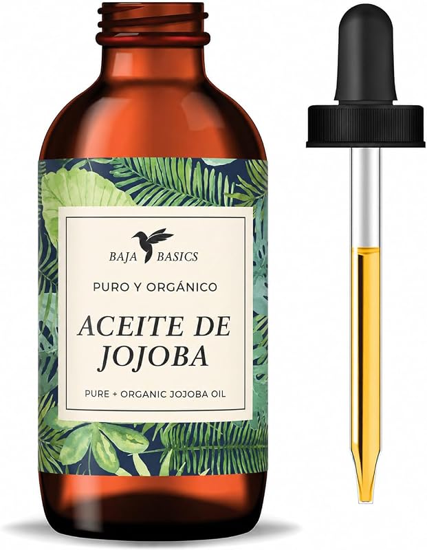Óleo de jojoba puro Baja Basics 120 mL, prensado a frio