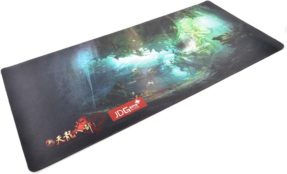 iNSIST Large Gaming Mouse Pad with Beautiful Scenery, Non-Slip Rubber Base,(4 mm Thickness,35.4 x 15.8 inches)