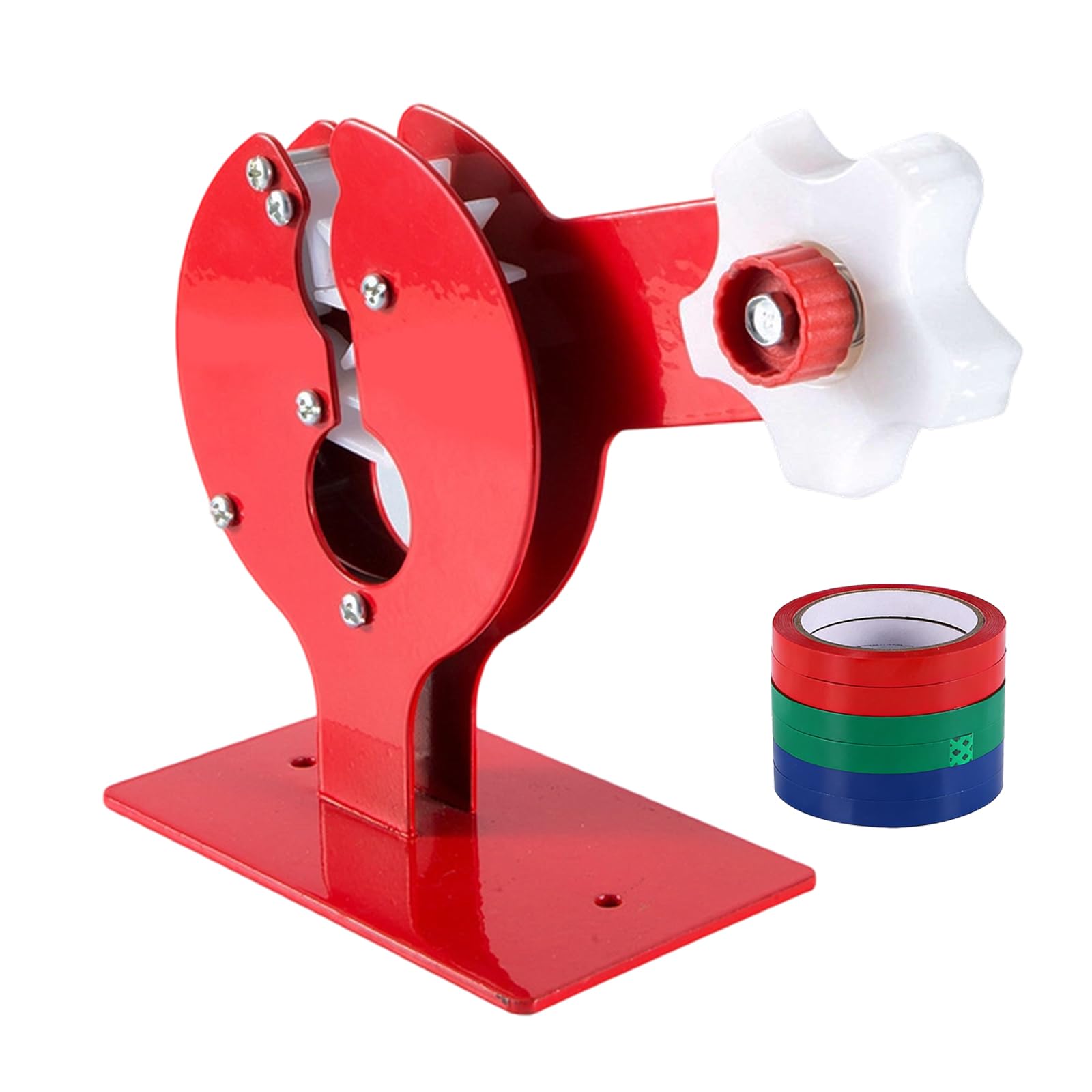 Dispenser di nastro adesivo multifunzione, base antiscivolo, funzionamento sicuro, per uffici domestici, nastri adesivi, utensile da taglio, dispenser