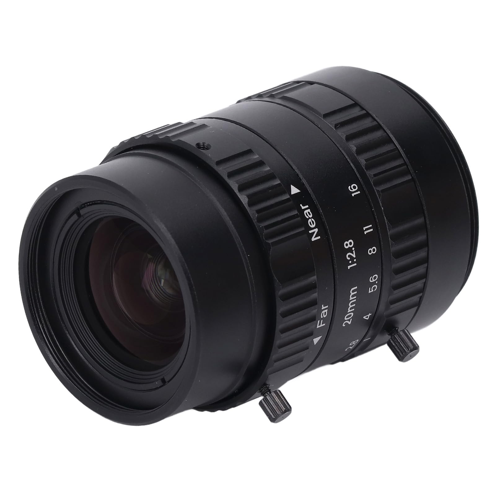 YWBL-WH Lente Industrial de Alta Resolución de 20 Mm, Lente de Enfoque Manual con Montura M42 y Apertura F2.8 para Inspección de Precisión de Semiconductores LCD y Componentes Electrónicos