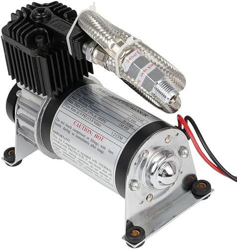 Miniatura 6 de STAYTOP Compresor de aire 130 PSI a bordo de alta resistencia Kit de compresor de bocina de aire de repuesto para bocinas de tren suspensión de