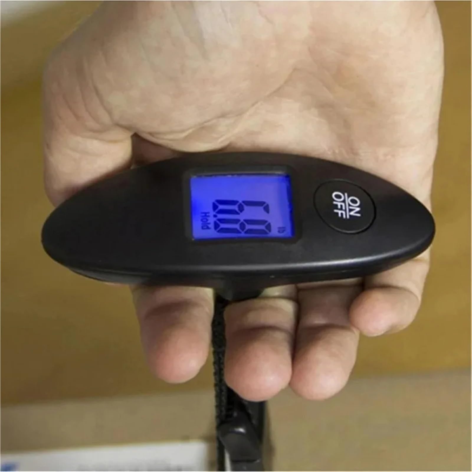 Bilancia per bagagli, Bilancia portatile da 5 pezzi, 40 kg/10 g, ad alta precisione, digitale, con cintura di sospensione, LCD, elettronica for bagagli,per valigia da viaggio