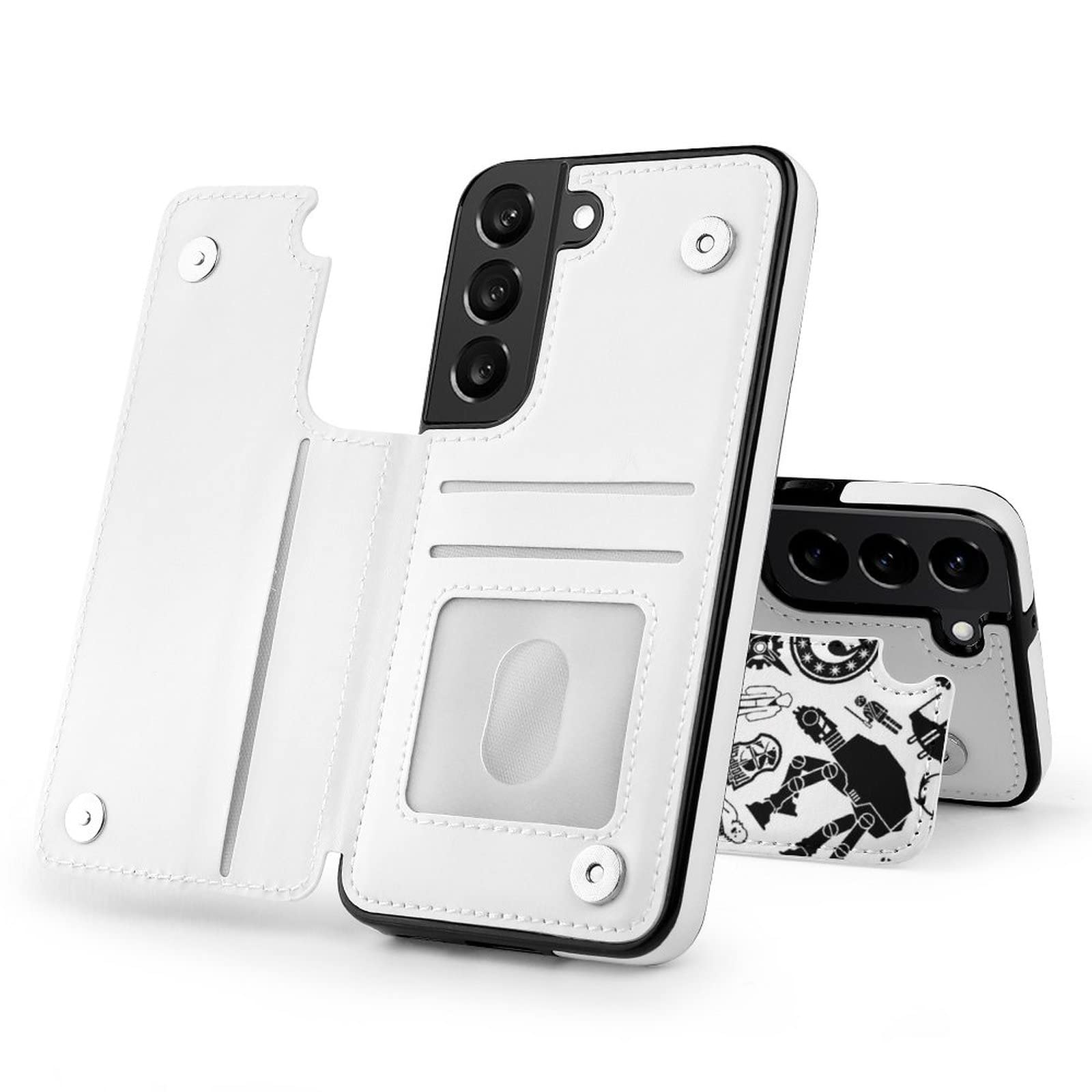 Amazon.co.jp: Galaxy S22 ケース 手帳型 スターウォーズ ギャラクシー