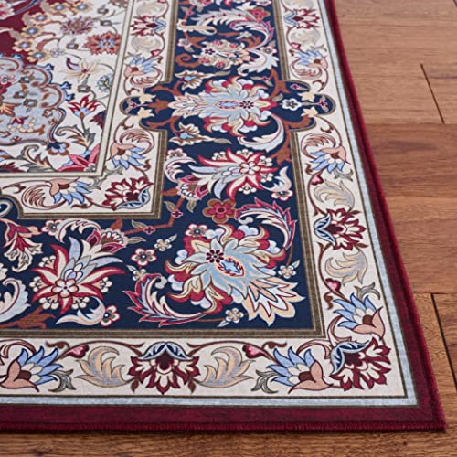 Tapete SAFAVIEH 2'6" x 4' Rojo y Azul miniatura 4