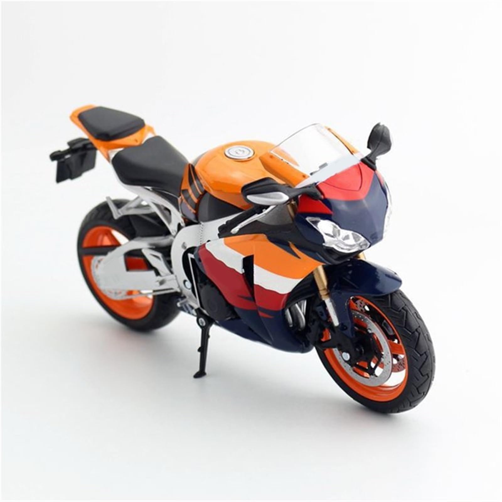 SEYXF Motorbike Toy 1:12 for H-onda CBR 1000 RRR Alloy Motorcycle Model Simulation Metal Gifts(Orange Retail Box)