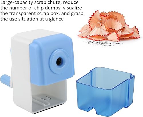 Miniatura 5 de Sacapuntas de manivela, Sacapuntas manual, Sacapuntas de manivela, Sacapuntas de lápiz de manivela, Ajuste de espesor de dibujos animados