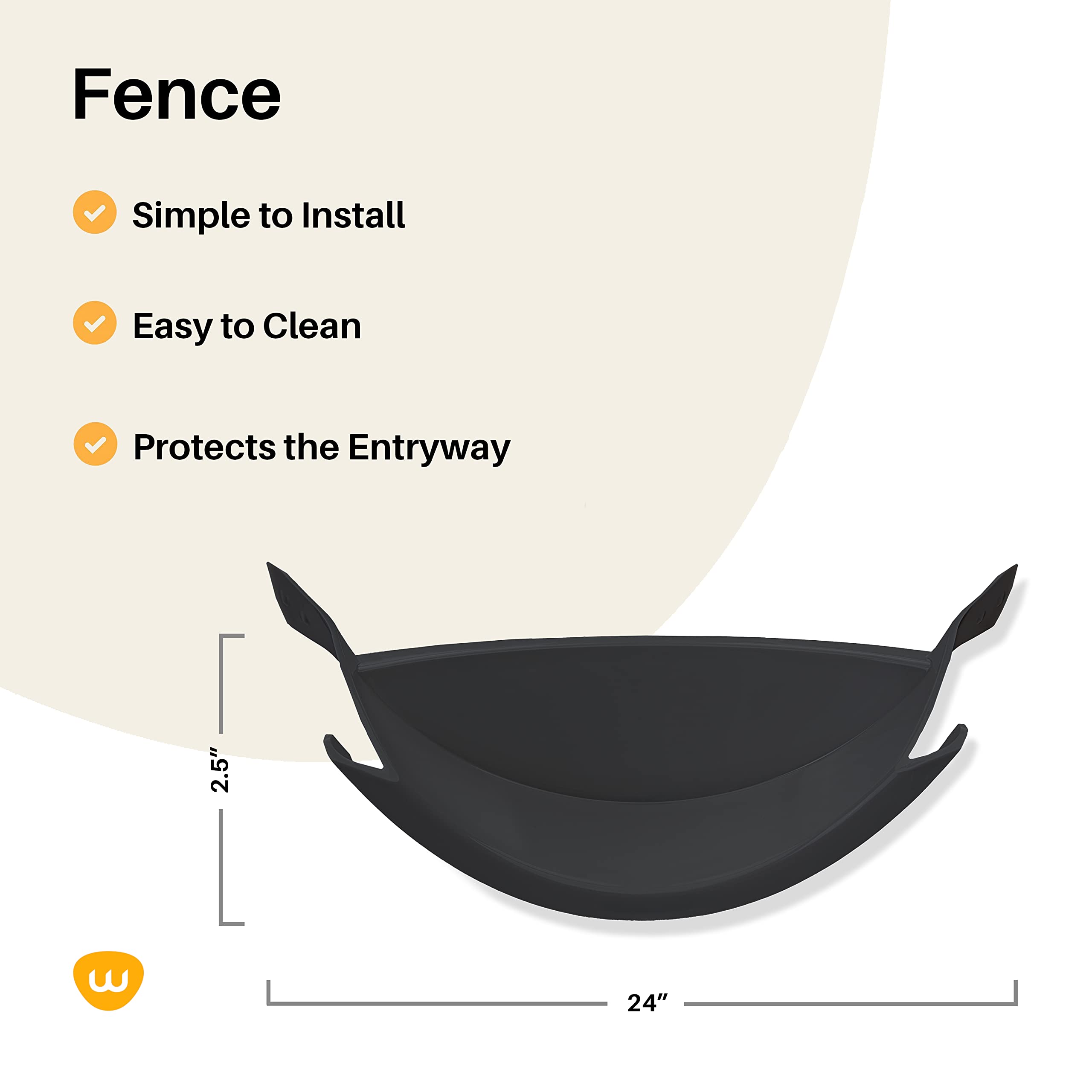 LitterRobot 3 Accessory Kit by Whisker Includes Ramp, Fence, 100