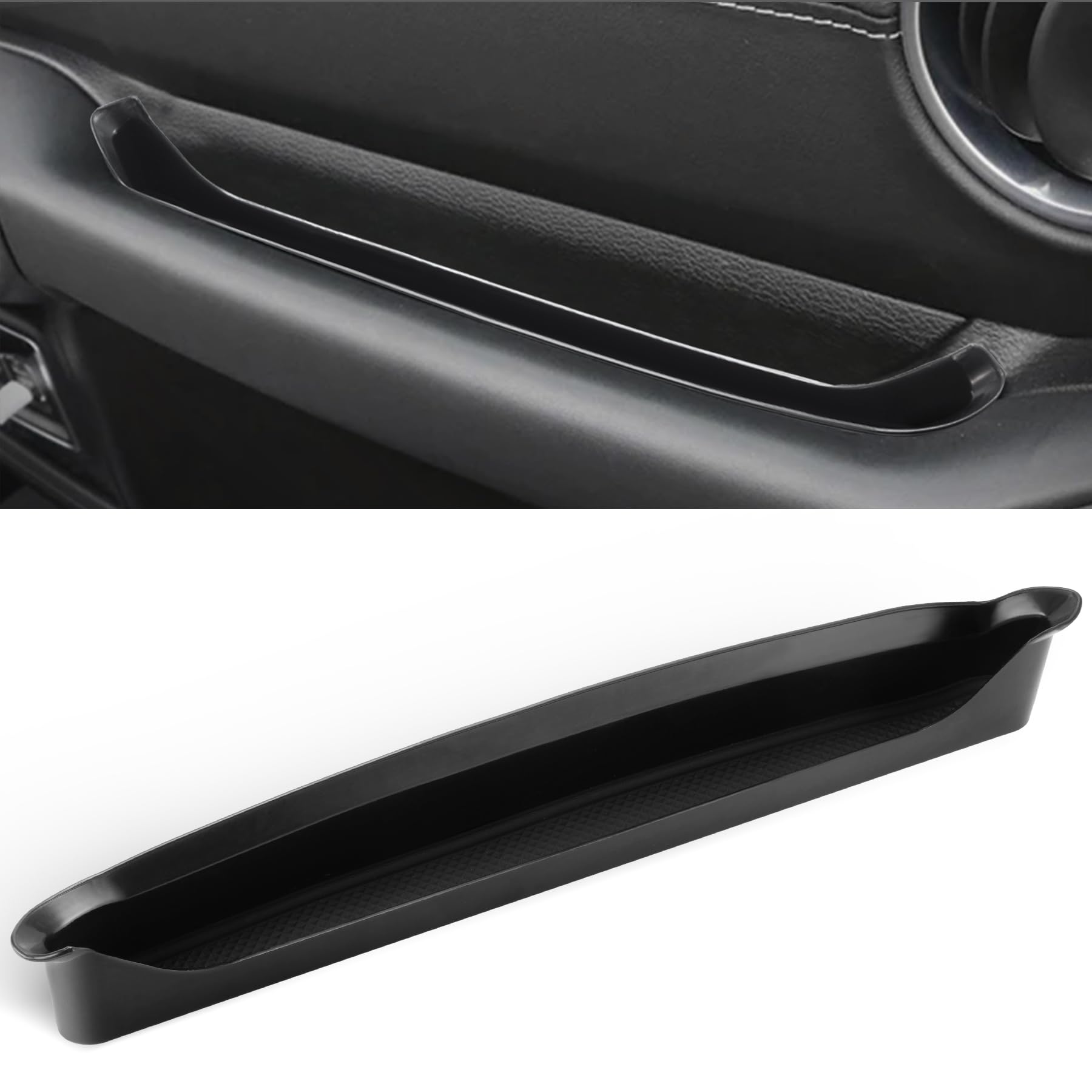 SINGARO Passenger Storage Tray Organizer Grab Handle Storage Box Compatible with 2018-2023 Jeep Wrangler JL JLU, Jeep Wrangler Accessories, Car Interior Accessories, Black