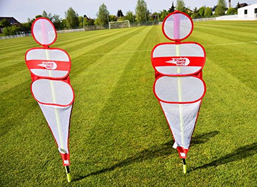 POWERSHOT The Soccer Wall Trainingsdummy - Slalomgegner - Fußballtrainings Puppe (1x Soccer Wall)
