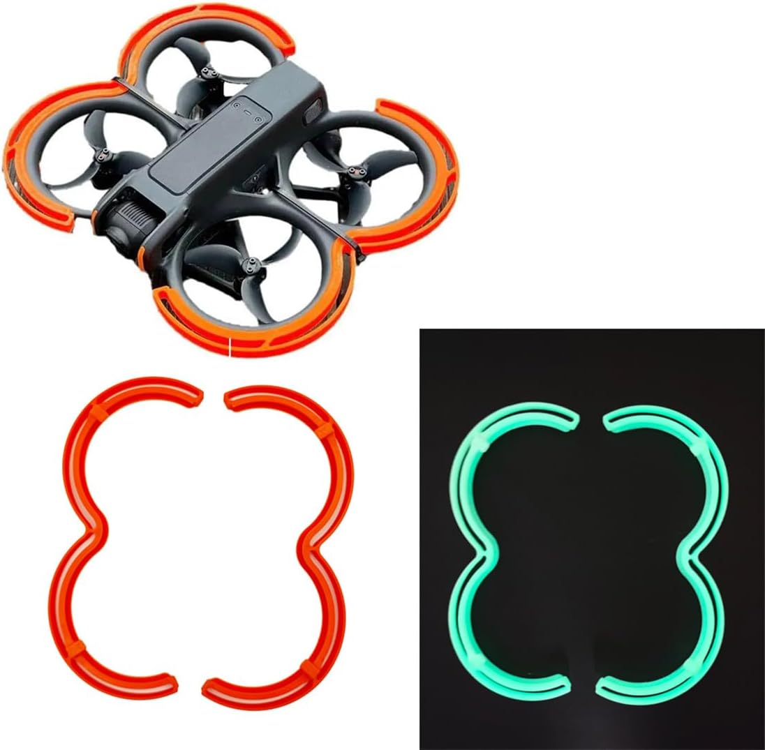 AVATA 2 Propeller Guard Protector, Prop Bumper Anti-Collision Protective Cover Ring for DJI Avata 2 Accessories (Orange)